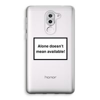 Alone: Honor 6X Transparant Hoesje