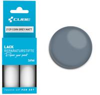 Cube touch-up pen set coin grey matt