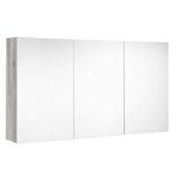 Spiegelkast Allibert Look Stopcontact VDE 120x65x18 cm Eik Vintage Allibert