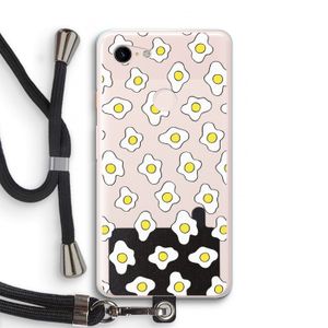 Spiegeleitjes: Pixel 3 XL Transparant Hoesje met koord