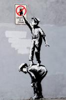 Poster Brandalised Grafitti is a Crime 61x91,5cm