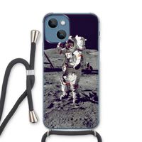 Spaceman: iPhone 13 Transparant Hoesje met koord