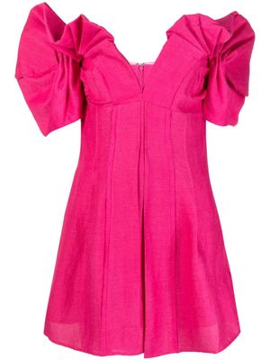 Cult Gaia robe Asal à épaules dénudées - Rose