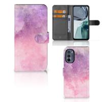 Hoesje Motorola Moto G62 5G Pink Purple Paint Hoesje Motorola Moto G62 5G Pink Purple Paint