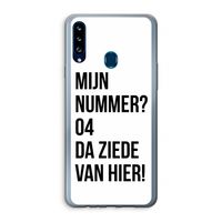Da ziede van hier: Samsung Galaxy A20s Transparant Hoesje