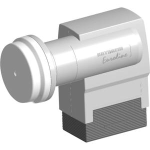 Kathrein KEL 444 low noise block downconverter (LNB) 10,7 - 12,75 GHz Zwart, Zilver