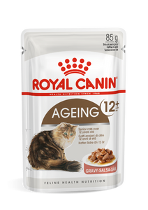 Royal Canin Ageing 12+ in Gravy (saus) natvoer kattenvoer zakjes 12x85g