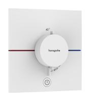 Hansgrohe ShowerSelect Comfort E stopkraan inbouw voor 3 functies, mat wit Hansgrohe ShowerSelect Comfort E stopkraan inbouw voor 3 functies, mat wit