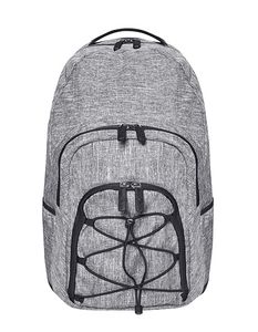 Bags2GO BS15378 Outdoor Backpack - Rocky Mountains - Grey-Melange - 52 x 32 x 17 cm