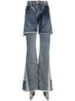 JORDANLUCA Flared broek - Blauw - thumbnail