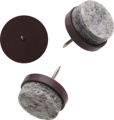 Meubelviltglijder bruin 20mm 16st - Deltafix
