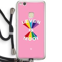 Het Leven Is Mooi: Huawei Ascend P10 Lite Transparant Hoesje met koord