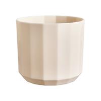Facet rond 19 cm amandelroze bloempot elho - Elho