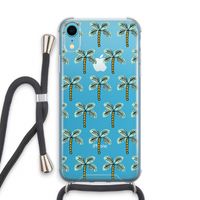 Paradise: iPhone XR Transparant Hoesje met koord