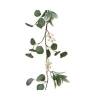Guirlande met witte bessen 150x7x3cm