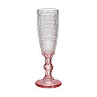 Champagneglas Roze Transparant Glas 6 Stuks (180 ml) - thumbnail