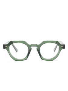 Ahlem lunettes de vue Rue De La Paix à monture géométrique transparente - Vert