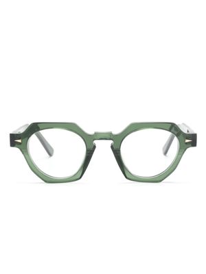 Ahlem lunettes de vue Rue De La Paix à monture géométrique transparente - Vert