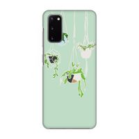 Hang In There: Volledig geprint Samsung Galaxy S20 Hoesje