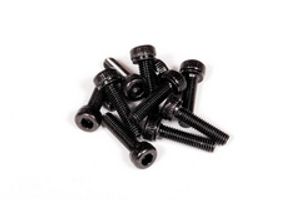 M3x12mm Cap Head (Black) (10 pcs) (AXA086)