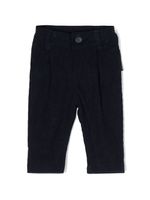 TRUSSARDI JUNIOR pantalon en velours côtelé - Bleu - thumbnail