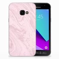 Samsung Galaxy Xcover 4 | Xcover 4s | TPU | Siliconen hoesje | Marble Pink - Origineel Cadeau Vriendin