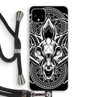 Oh Deer: Pixel 4 XL Transparant Hoesje met koord