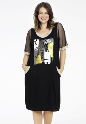 Yoek Jurk FEMALE | Zwart | Maat 58/60