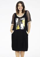 Yoek Jurk FEMALE | Zwart | Maat 54/56