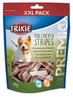 Trixie Fish Chicken Stripes hondensnacks XL pack 300 gram Trixie Fish Chicken Stripes hondensnacks XL pack 300 gram