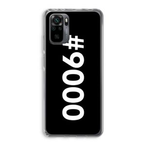 #9000: Xiaomi Redmi Note 10 Pro Transparant Hoesje