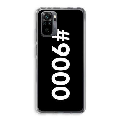 #9000: Xiaomi Redmi Note 10 Pro Transparant Hoesje