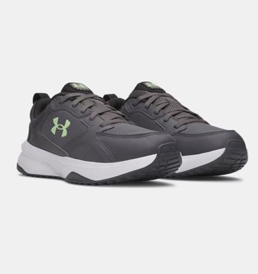 Under Armour Charged Edge Sneakers Heren Donkergrijs/Lichtgroen - Maat 41 - Kleur: DonkergrijsLichtgroen | Soccerfanshop