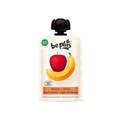 Beplus Knijpfruit 100% apple banana