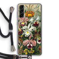 Haeckel Orchidae: Samsung Galaxy S21 Plus Transparant Hoesje met koord