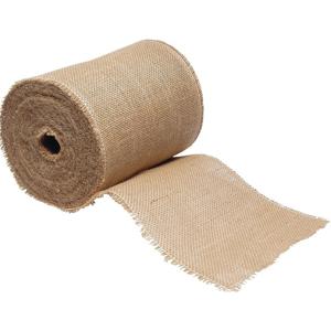 Rol jute lint/decoratielint - 20 cm x 25 meter op rol - hobby/decoratiemateriaal - jute stof