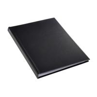 Showmap rillstab a4 5 kanaals 50 tassen zwart