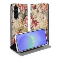 Samsung Galaxy A37 Flip Style Hoesje Bloemen