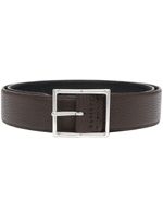 Orciani ceinture en cuir grainé - Marron