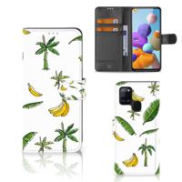 Samsung Galaxy A21s Hoesje Banana Tree