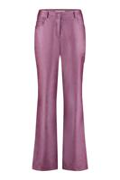 Studio Anneloes Selina Metallic Leather Trousers 09627 Broek 5200 Purper