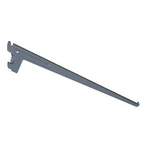 Drager Element enkel 2-haaks sys 50 staal wit 40cm 10105-00601 | Mtools