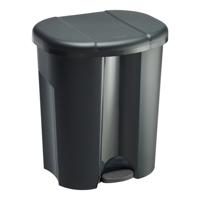 Rotho Pila Afvalbak 40L Zwart