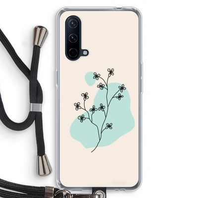 Love your petals: OnePlus Nord CE 5G Transparant Hoesje met koord