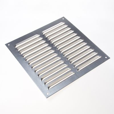 Schoepenrooster 25x25 alu