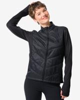 HEMA Dames trainingsjack zwart (zwart)