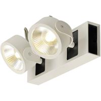 SLV 1000130 LED-plafondlamp 31 W Wijnrood, Zwart