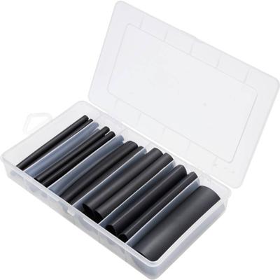 TRU COMPONENTS TC-13388840 Krimpkous assortiment Zwart Krimpverhouding:3:1 25 stuk(s)