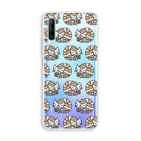 Slapende poes: Huawei P Smart Pro Transparant Hoesje