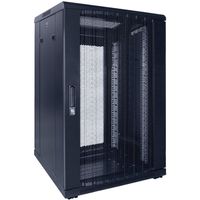 DSI 18U serverkast met geperforeerde deur - DS6618PP server rack 600 x 600 x 1000mm